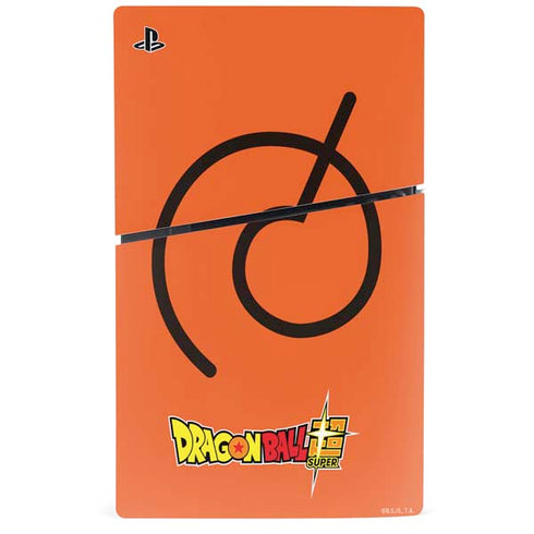 Dragon Ball Super Whis Symbol PS5 Slim Digital Edition Console Skin